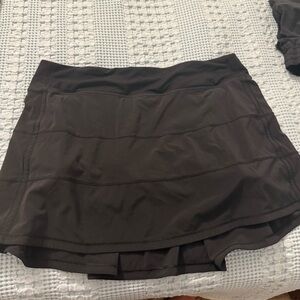 Black Lulu Pace Rival Skort